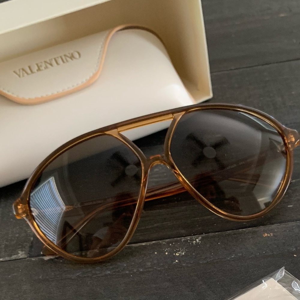 Valentino Aviator Sunglasses New!